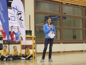 Wettkampfleiterin Martina Ott