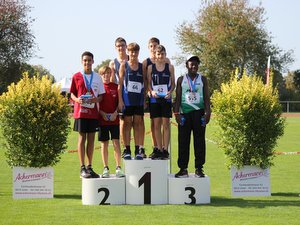 Sieg TV Dietlikon U14 mit Lionel Hagen, Jonas Krebs, Diego Maerki und Eray Gueler