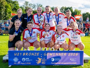 Frauen U21 EM Bronze Schweiz