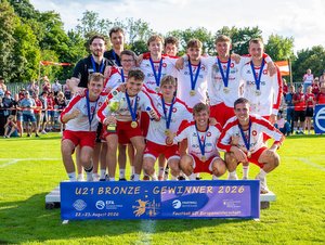 Männer U21 EM Bronze Schweiz